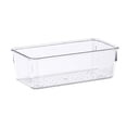thumbnail image 2 of Stackable Clear Drawer Organizer, Small Makeup Vanity Storage Bin, Desk Drawer Dividers Container for Makeup Vanity, Bathroom, Office Desk, Kitchen Utensil, 2 of 4