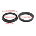 thumbnail image 3 of Unique Bargains 4pcs Plastic Hub Centric Rings Wheel Bore Center 73.1 to 56.6mm, 3 of 5