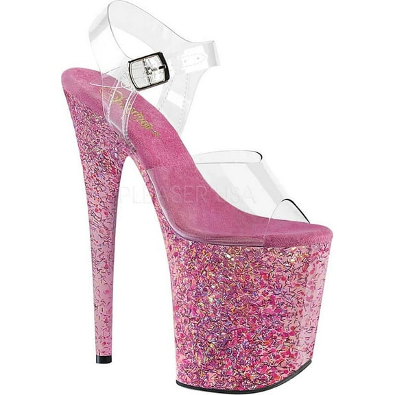 Women's Pleaser Flamingo 808CF Ankle Strap Sandal