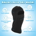 thumbnail image 3 of Unique Bargains Balaclava Ski Mask Balaclava Windproof Full Face Cover Black, 3 of 3