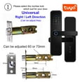 thumbnail image 2 of Biometric Fingerprint Security Intelligent Tuya Smart Password Electronic Door Lock To Open The Door Remotely ,Smart and Convenient, 2 of 7