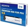 thumbnail image 2 of ADATA APSFG-2T-CSUS 2TB 7400 RPM 256MB Cache Internal Gaming Hard Drive for PS5, 2 of 6