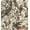 Beige, variant on 17.3" x197" Retro Floral and Bird Contact Paper Vintage Peel and Stick Wallpaper for Bedroom Decorative Self Adhesive Wall Paper Boho Floral Leaf Removable Wallpaper for Accent Wall Covering