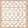 thumbnail image 4 of Ekena Millwork 7 3/8"W x 7 3/8"H x 1/4"T Extra Small Akron Decorative Fretwork Wood Wall Panels, Alder, 4 of 6