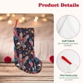 thumbnail image 4 of Lsque United States Of America Pattern 18 Inch Christmas Stockings, Festive Holiday Stocking for Christmas Decorations Holiday Decor, 4 of 8