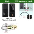 thumbnail image 2 of Waterproof Smart Deadbolt Locks For Home Bluetooth App Biometric Fingerprint Digital Keypad Entry Door Lock ,Easy installation, 2 of 5