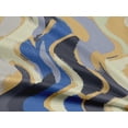 thumbnail image 5 of oneOone Rayon Medium Blue Fabric Geometric Sewing Craft Projects Fabric Prints By Yard 56 Inch Wide-1F, 5 of 5