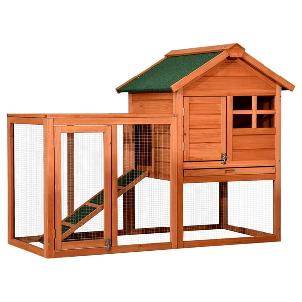 Lovupet Wooden Rabbit Bunny Hutch Outdoor Chicken Coop Dog House with Run Natural 2020 Walmart Lovupet Wooden Rabbit Bunny Hutch Outdoor Chicken Coop Dog House with Run Natural 2020 Walmart