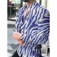 thumbnail image 1 of Camisa formal de fiesta para hombre 2024, material de alta calidad, solapa a cuadros, azul, morado, verde, rojo, para exteriores, moda urbana, diseñador nuevo, 1 of 6