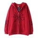 thumbnail image 1 of Dark hip-hop gótico Harajuku Y2k estampado de araña cremallera Sudadera con capucha hombres y mujeres Harajuku chaqueta sudadera, 1 of 5