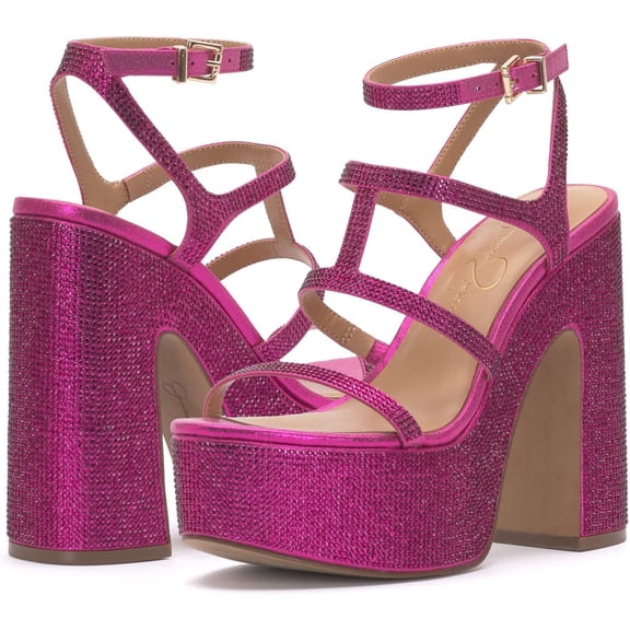 JESSICA SIMPSON JS-MEITINI Heels Fuschia