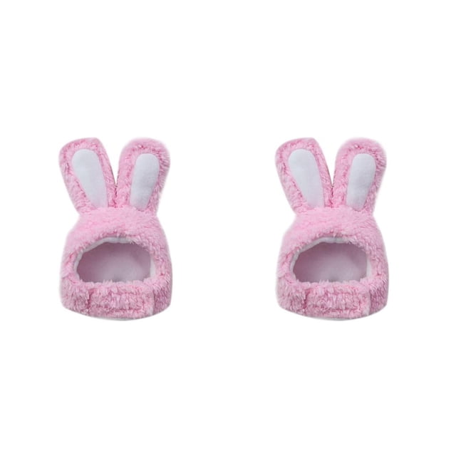 Sombrero para mascotas Methold tocado decorativo Rosado 2Conjunto