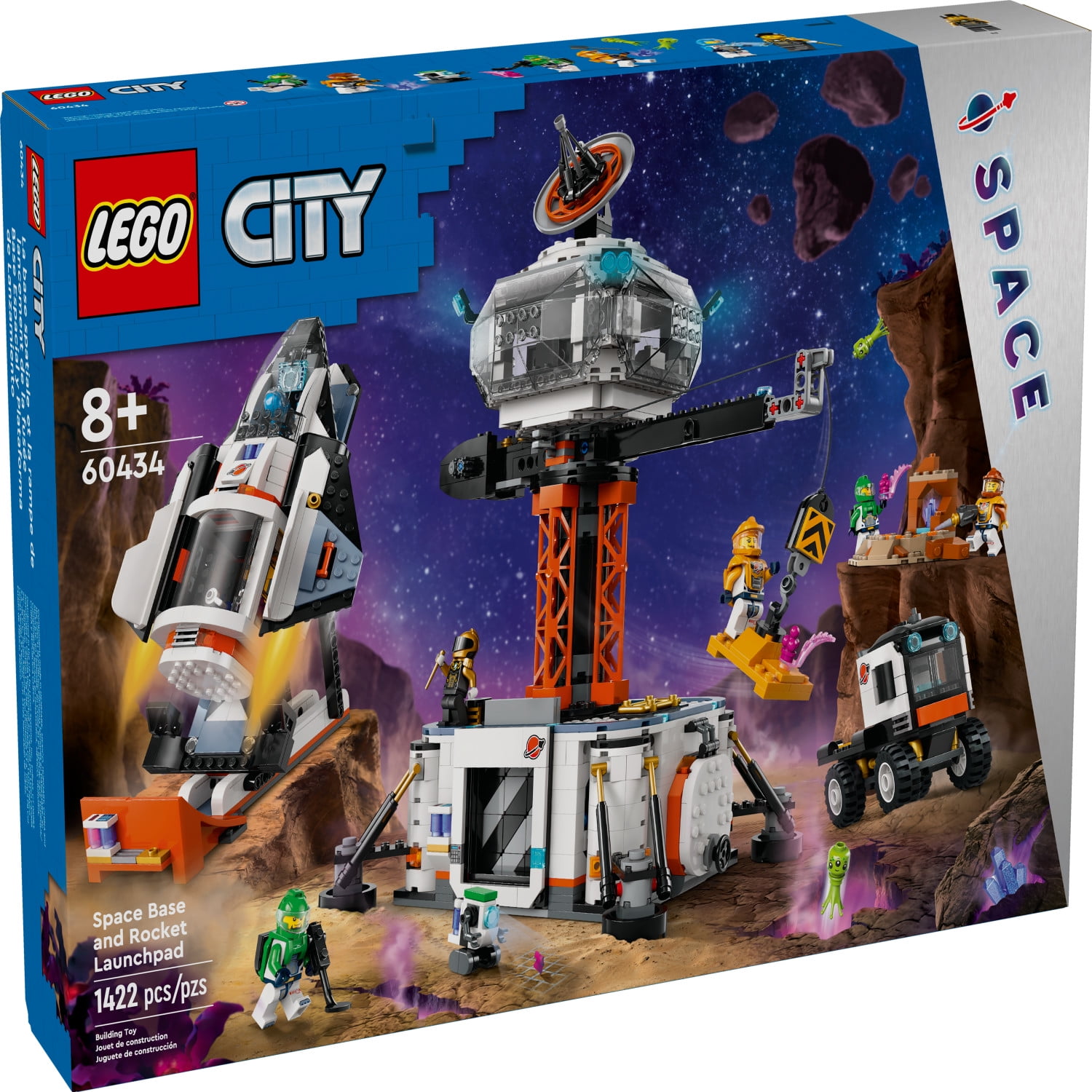 LEGO City Space Base and Rocket Launchpad 60434