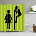thumbnail image 1 of Fiogavroetic Divers Motifs Rideau de Douche Rideau de Douche Salle de Bain Rideau de Douche Impression Numérique Rideau de Douche en Polyester, 1 of 3