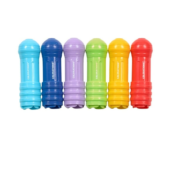 Colorations Dust-Lite Jumbo Chalk Holder - Set of 6