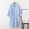 thumbnail image 2 of Women's Short Robes Bathrobe Lightweight Kimono Robes Soft Sleepwear Loungewear for Ladies, 2 of 3