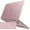 Rose Gold, variant on IBENZER Compatible with Old Version MacBook Air 13 Inch Case (2010-2017 Release), Plastic Hard Shell Case with Keyboard & Screen Cover for Mac Air 13, Crystal Clear, W-A13-CYCL+2