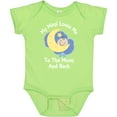 thumbnail image 3 of Inktastic My Mimi Loves Me to the Moon and Back Boys or Girls Baby Bodysuit, 3 of 5