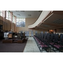 Print: Interior Of The Adath Israel (Orthodox) Synagogue In Havana, Cuba