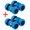 BUBU, variant on Jacenvly New Kids Toys 4PC Double Sided Friction Power Car Flip Shock Withstand Sluggishness Car Birthday Gift Suitable for Boys Girls and Children Aged 3 and Above Toys for Ages 5-7