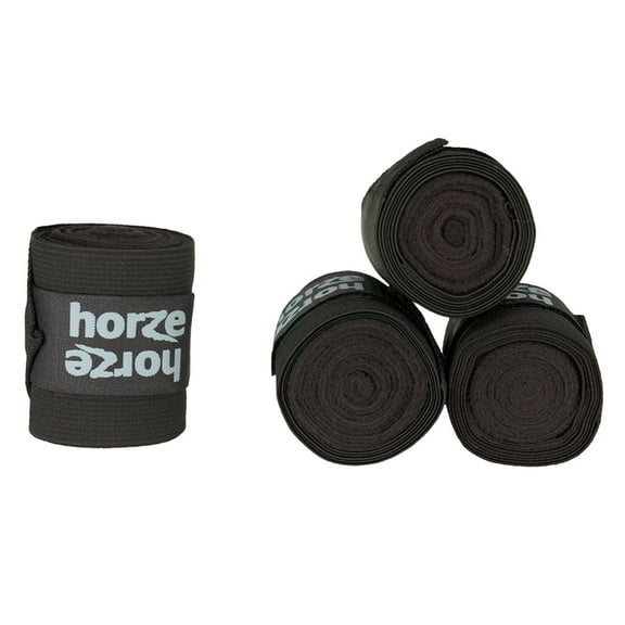 HORZE Nest Combi Black Bandages (18030-BL)