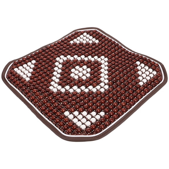 MIPCASE Universal Wood Bead Seat Cushion for Car, SUV, Truck with Cooling Vent Design for Comfortable Driving
