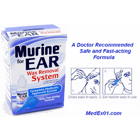 Murine Ear Wax Removal Drops 0.50 oz (Pack of 3)