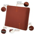 thumbnail image 5 of Classic Accessories Ravenna® Patio Back Cushion Slip Cover & Foam - Durable Outdoor Cushion, Spice, 25"W x 20"H x 4"Thick, 5 of 19