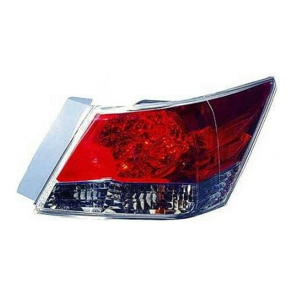 Right Passenger Side Tail Light Assembly - Compatible with 2008 - 2012 Honda Accord 2009 2010 2011