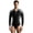 Silver, variant on Men Latin Dance Leotard To Long Sleeve Sparkly Rhinestones Ice Skating Training Shirt V Neck for Tango Silver L