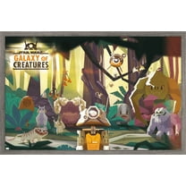 Star Wars: Saga - Galaxy Of Creatures Group Wall Poster, 22.375" x 34", Framed