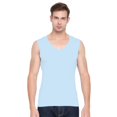 thumbnail image 4 of Camiseta interior de seda de hielo sin marcas para hombre, cuerpo de verano para deportes juveniles, ropa interior sin mangas con barra transversal, sudadera de fondo, camiseta, 4 of 4