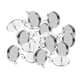 thumbnail image 2 of 20 piezas de aretes de metal con base de cabujón en blanco 16mm, 2 of 9
