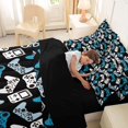 thumbnail image 5 of Erosebridal Boys Gamer 7-Piece Twin Bedding Sets,Gamepad Young Man Video Games Bedding Comforter Set For Classic Retro Gaming Lovers,Reversible Black, 5 of 7