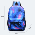thumbnail image 2 of Three-piece Bag, Boy Girl Teen Cartoon Backpack, Student Backpack Laptop Bag siniker, 2 of 2