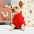 thumbnail image 5 of Ropa de invierno para perros, ropa de punto para mascotas, para perros pequeños y medianos, suéter para cachorros de chihuahua, suéter para perros Yorkshire Pure, 5 of 5