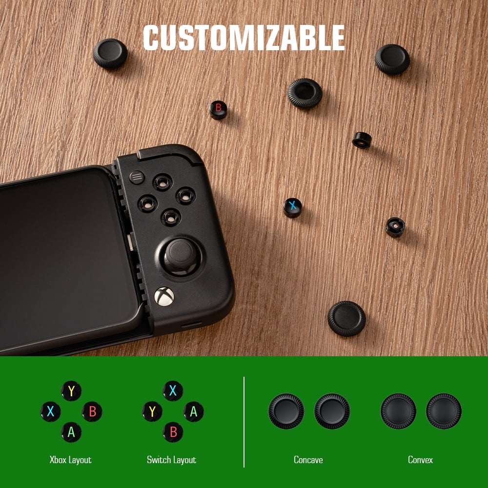 GameSir X2 Pro Mobile Gamepad for Android Phone [OFFICIALLY LICENSED BY  XBOX] Midnight Black 