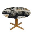 thumbnail image 3 of Orinice Bear Round Table Cover Stain Resistant Washable Indoor Outdoor Tablecloth Kitchen Dining Wedding Parties 100% Polyester Fiber 54-58, 3 of 8