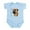 Sky Blue, variant on CafePress - Bullmastiff Infant Bodysuit - Baby Light Bodysuit, Size Newborn - 24 Months