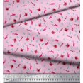 thumbnail image 3 of Soimoi Cotton Jersey Fabric Notes,Guitar & Drumkits Musical Instrument Print Fabric by Yard 58 Inch Wide, 3 of 3