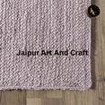 thumbnail image 5 of Jaipur Art And Craft Purple Jute Area Rug Rectangle Braided Reversible Indoor Carpet (9x10 Sq ft), 5 of 6