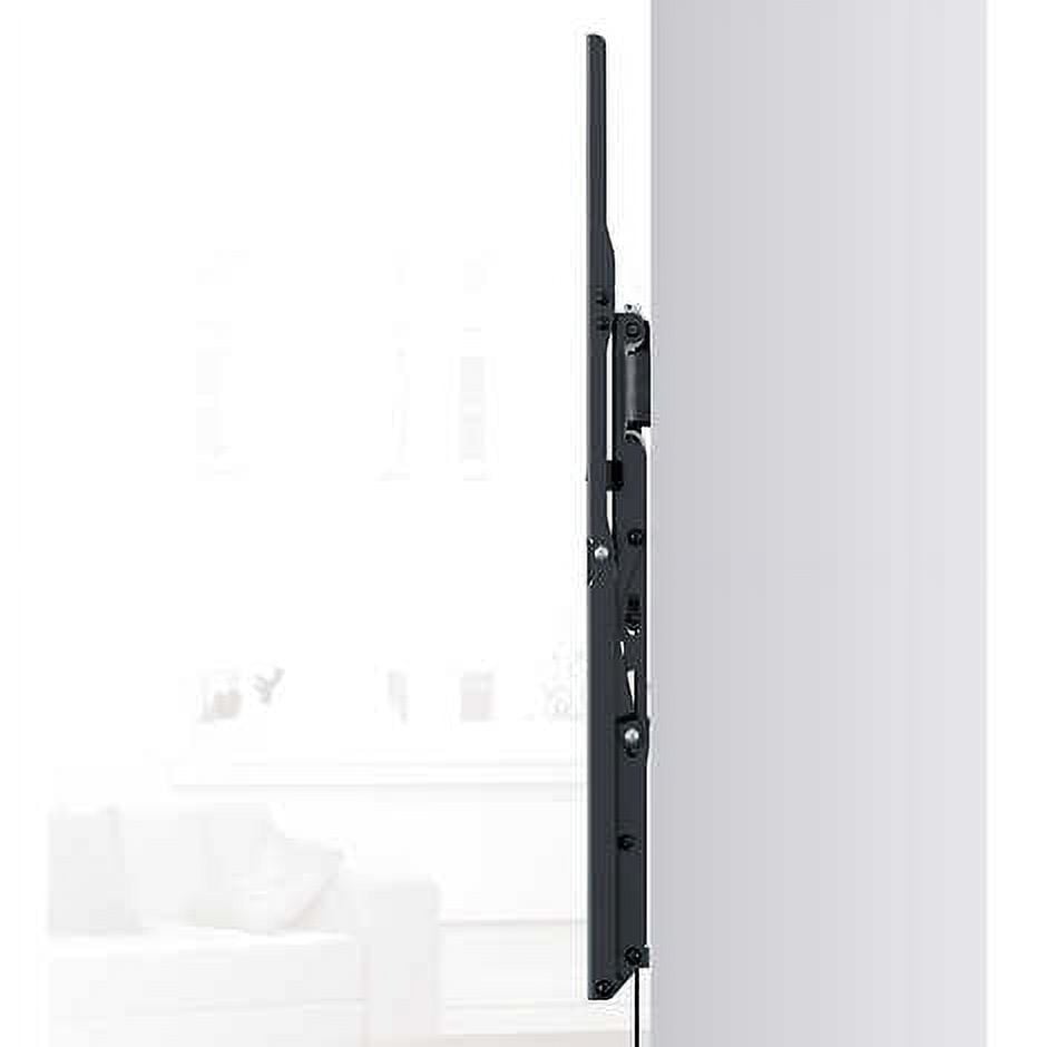 JXPL601-A Super Slim TV Wall Mount w Advanced Tilt. Silver, Black. Fits 37", 39", 40", 42" 43", 46", 47", 50", 52", 55", 58", 60", 65", 70", 75", 80", 82", 85", 86", 88", 90", to 132lbs