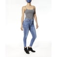 thumbnail image 1 of Indigo Saints Women’s High Rise Jeans, Blue, 26, 1 of 2