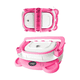 thumbnail image 4 of Bañera Tina Bebe Con Cojín 2pz Malubero Rosa, Blanco, 4 of 5