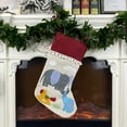 thumbnail image 4 of Christmas Socks Gift Bag Children Christmas Decoration Gifts Socks Supplies Christmas Tree Pendants (5pcs), 4 of 5