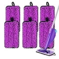 thumbnail image 3 of 6 Pack Reusable Mop Replacement Pads for Swiffer Wet Jet Spray Mop, Microfiber Wet Jet Refills for S, 3 of 5