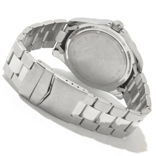 Invicta Men's 12563 Grand Diver Blue Carbon Fiber Dial Blue Bezel Stainless Steel Bracelet Dive Watch