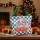 thumbnail image 5 of Bolsa de lona B Ag Decoraciones navideñas Regalos de Papá Noel Manzanas de Nochebuena Bolsa de lona Bolsa de regalo de Navidad Decoraciones de Halloween Decoración de otoño Decoración del hogar Adorno, 5 of 6
