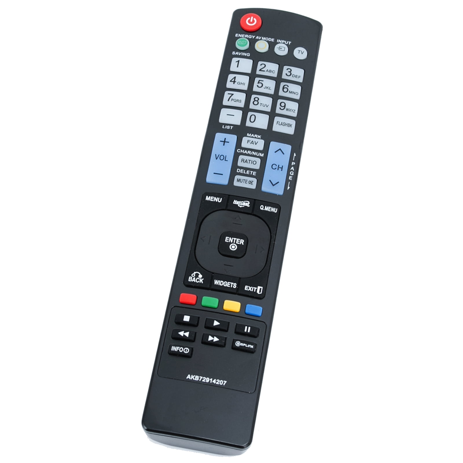 Replacement Remote Control AKB72914207 Fit for LG LED LCD TV PLASMA TV