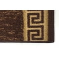 thumbnail image 5 of Custom Runner Meander Roll Runner 26 Inch Wide x Your Length Size Choice Slip Skid Resistant Rubber Back 3 Color Options (Brown, 7 ft x 26 in), 5 of 9